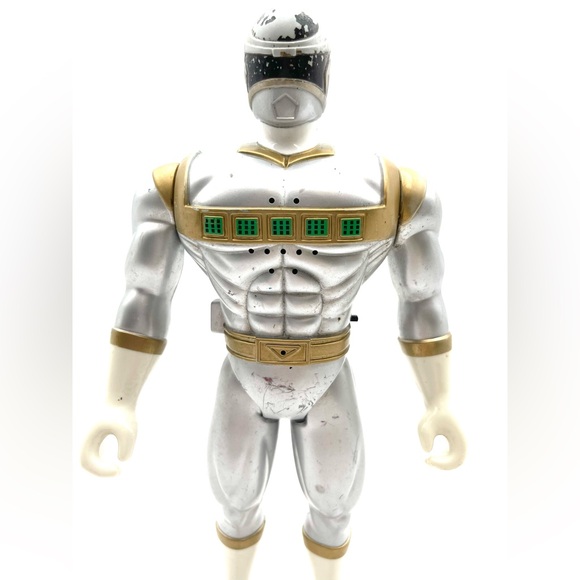 Vintage 1999 Space Lunar Silver Power Ranger Walkie Talkie - Picture 2 of 5